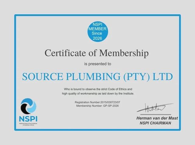 Source Leak Detection NSPI registration certificate